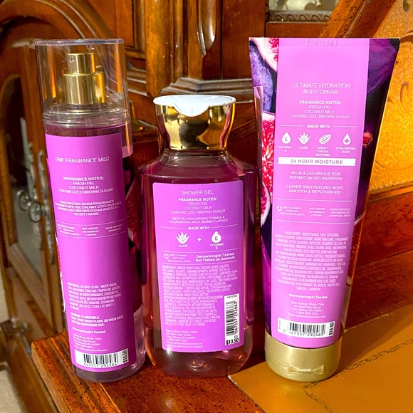 Bath & Body Works Brown Sugar & Fig Set - Picture 2 of 2